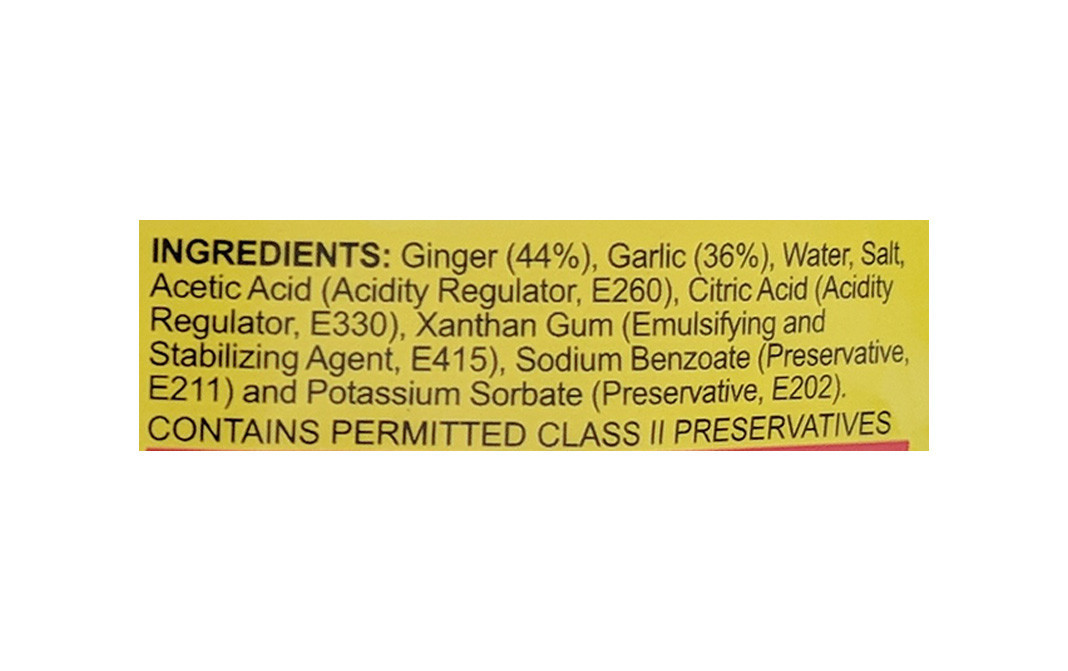 Smith & Jones Ginger Garlic Paste    Pouch  200 grams